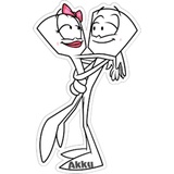 Bubu Love WhatsApp Sticker #15