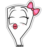 Bubu Love WhatsApp Sticker #24