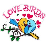 Bubu Love WhatsApp Sticker #26