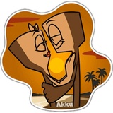 Bubu Love WhatsApp Sticker #3