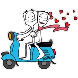 Bubu Love WhatsApp Sticker #4