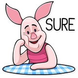 Winnie the Pooh WhatsApp Sticker #10
