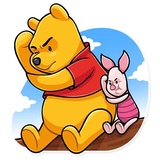 Winnie the Pooh WhatsApp Sticker #12