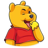 Winnie the Pooh WhatsApp Sticker #13