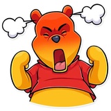 Winnie the Pooh WhatsApp Sticker #18