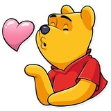 Winnie the Pooh WhatsApp Sticker #2
