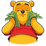 Winnie the Pooh WhatsApp Sticker #21