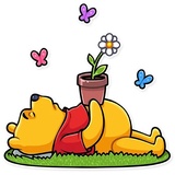 Winnie the Pooh WhatsApp Sticker #24