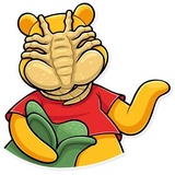 Winnie the Pooh WhatsApp Sticker #26
