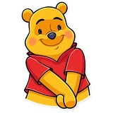 Winnie the Pooh WhatsApp Sticker #8