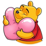 Winnie the Pooh WhatsApp Sticker #9