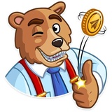 Bull & Bear WhatsApp Sticker #10