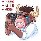 Bull & Bear WhatsApp Sticker #12