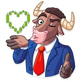 Bull & Bear WhatsApp Sticker #2