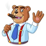 Bull & Bear WhatsApp Sticker #5