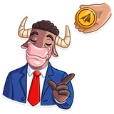 Bull & Bear WhatsApp Sticker #8