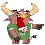 Ringo the Bull WhatsApp Sticker pack