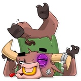 Ringo the Bull WhatsApp Sticker #15