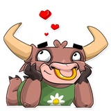 Ringo the Bull WhatsApp Sticker #19