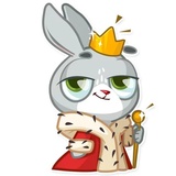 Boo the Bunny WhatsApp Sticker #19