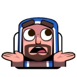 Clash Royale Emote WhatsApp Sticker #25