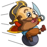 Captain Jack WhatsApp Sticker #10