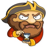 Captain Jack WhatsApp Sticker #13