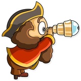 Captain Jack WhatsApp Sticker #14