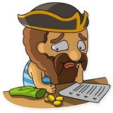 Captain Jack WhatsApp Sticker #16