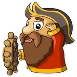 Captain Jack WhatsApp Sticker #18