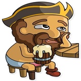 Captain Jack WhatsApp Sticker #19