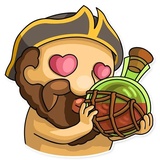 Captain Jack WhatsApp Sticker #2