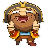 Captain Jack WhatsApp Sticker #3