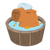 Capy WhatsApp Sticker #10