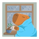 Capy WhatsApp Sticker #15