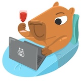 Capy WhatsApp Sticker #21