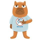 Capy WhatsApp Sticker #5