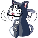 Catvador Dali WhatsApp Sticker #14