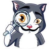 Catvador Dali WhatsApp Sticker #18