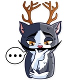 Catvador Dali WhatsApp Sticker #26