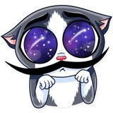 Catvador Dali WhatsApp Sticker #28