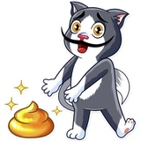 Catvador Dali WhatsApp Sticker #9