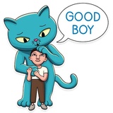 Cat My Life WhatsApp Sticker #14