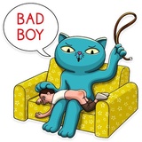 Cat My Life WhatsApp Sticker #15