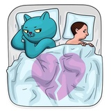 Cat My Life WhatsApp Sticker #24