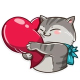 Cat it! WhatsApp Sticker #2