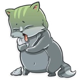 Cat it! WhatsApp Sticker #25