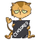 Cat it! WhatsApp Sticker #26