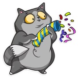 Cat it! WhatsApp Sticker #8