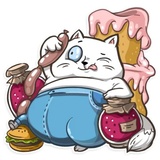 Cat it! WhatsApp Sticker #9